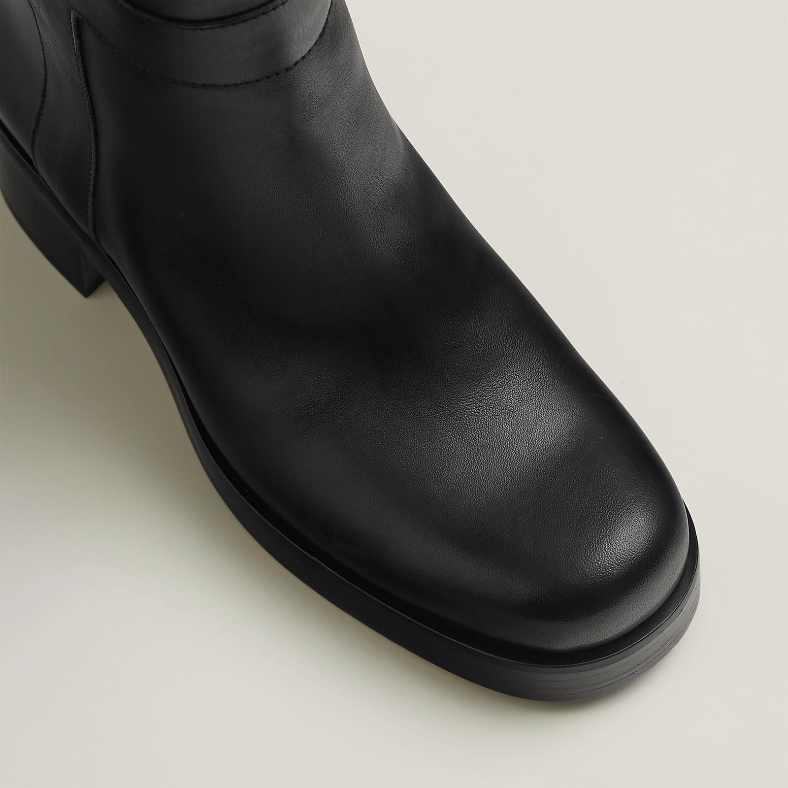 Giày Hermes Horse Boot Nữ Đen